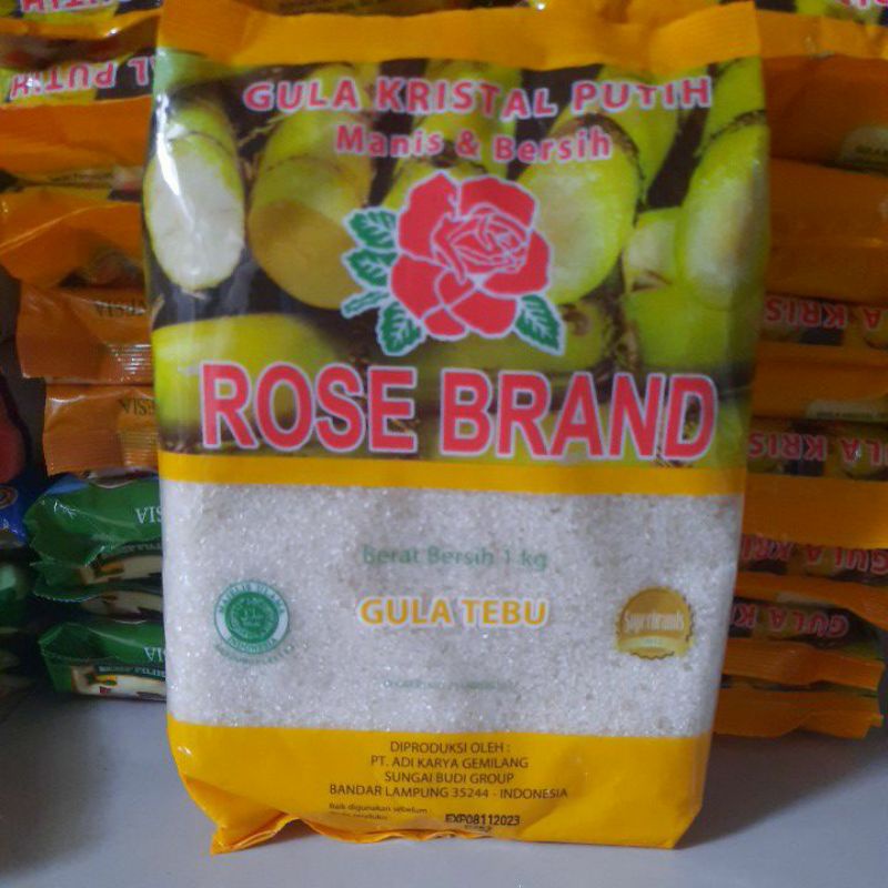 

gula rose brand kuning/ hijau 1 kg