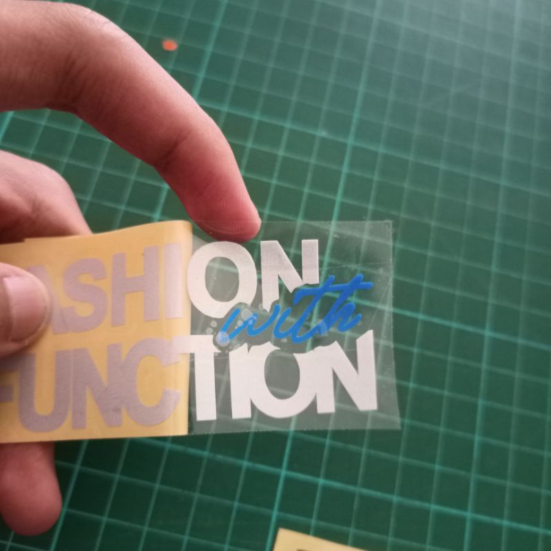 Sticker Cutting Fashion with function