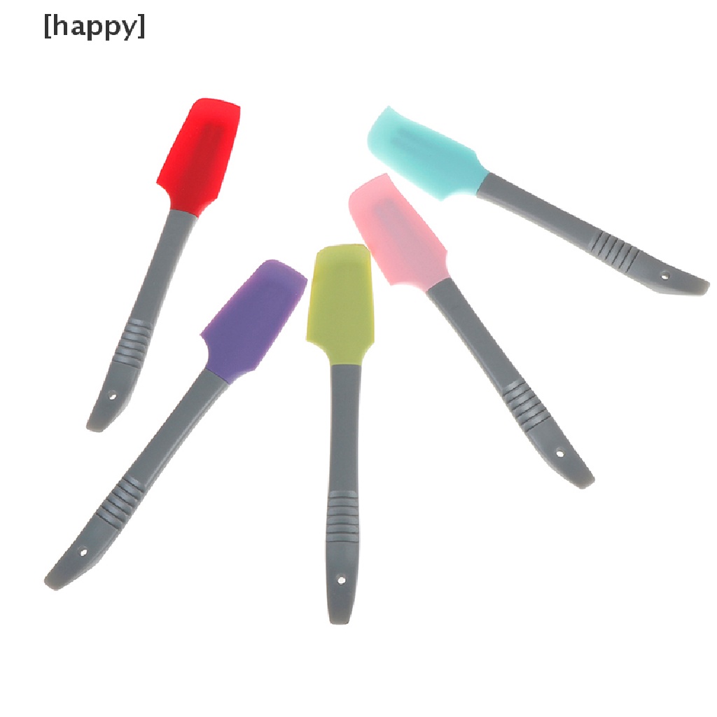 1 Pc Spatula Mini Bahan Silikon Untuk Mencampur Adonan Kue