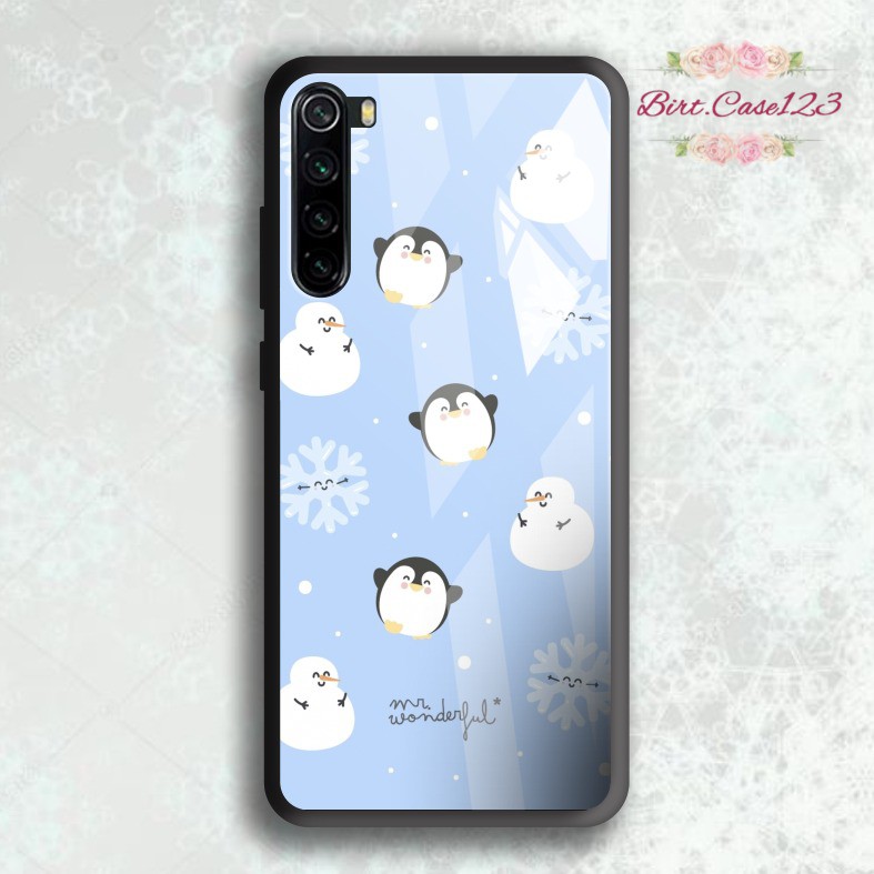 BC Case softcase silikon Gambar PINGUIN back case glass oppo samsung vivo xiaomi realme iphone etc