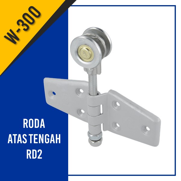 RODA ATAS TENGAH RD2 WINA W300 UNTUK PINTU DORONG SLIDING