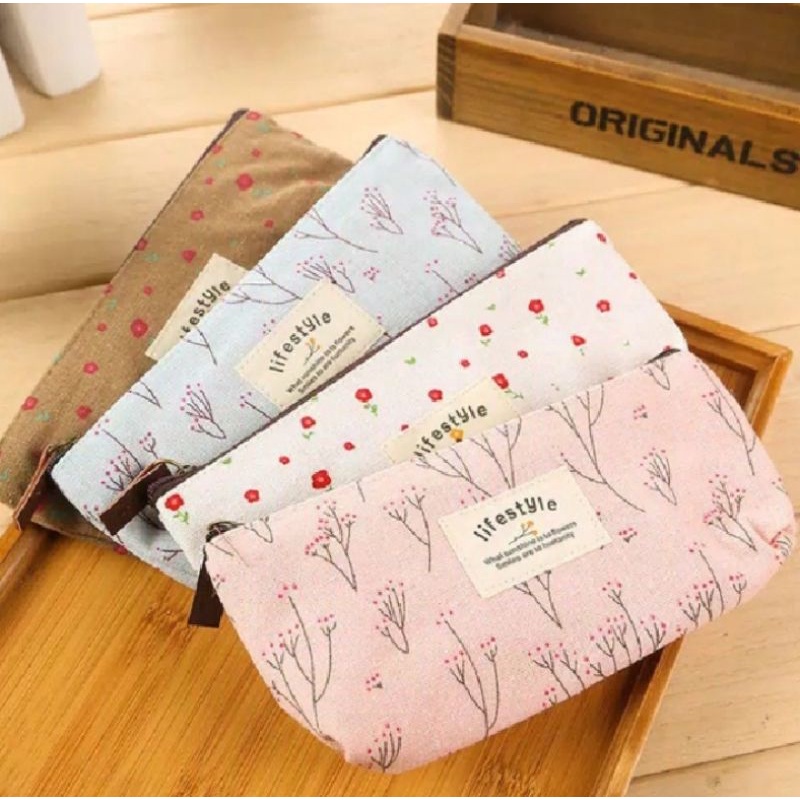 

TEMPAT PENSIL CANVAS MOTIF LIFESTYLE MURAH