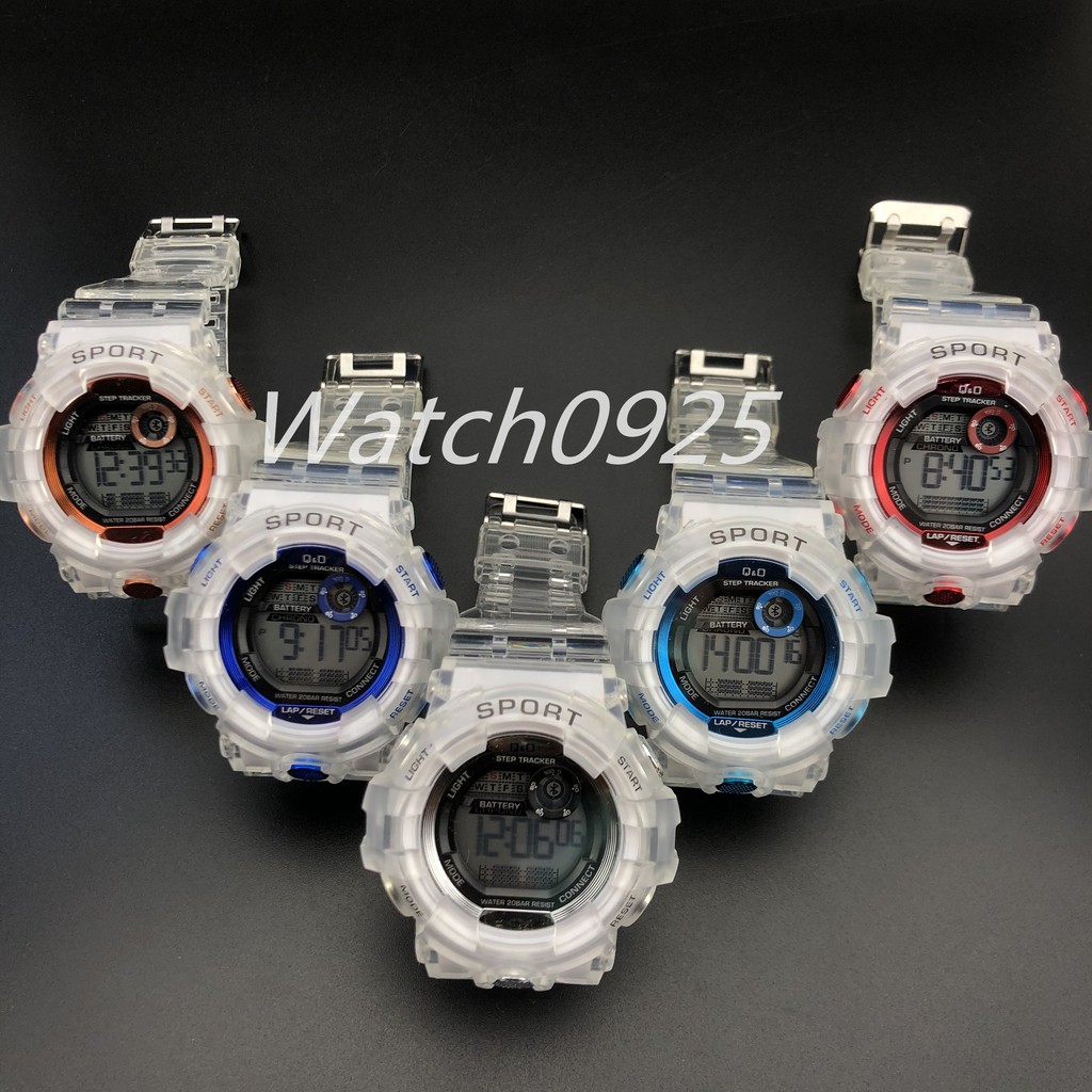 Jam Tangan Pria Transparan Jam Tangan Dualtime Jam Tangan Sport Fashion