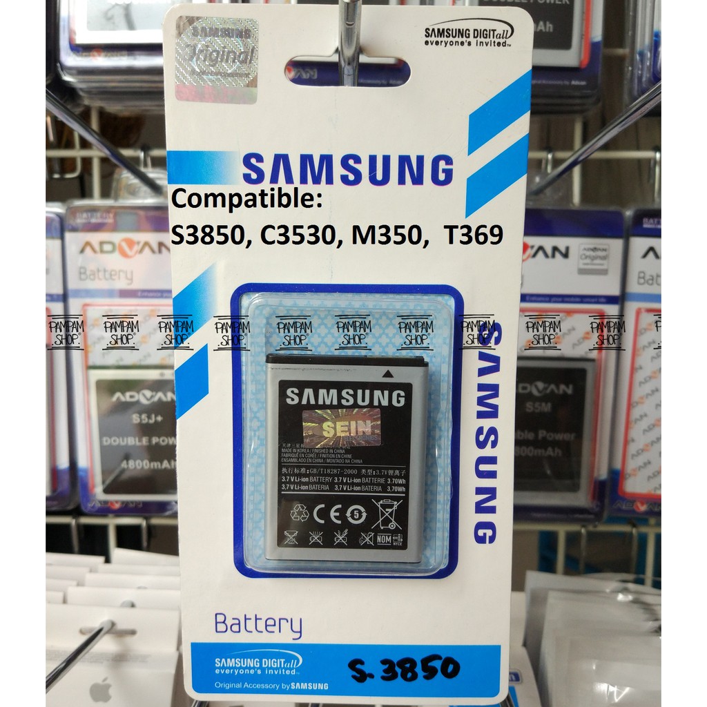 Baterai Handphone Samsung Galaxy Seek M350 Original | Battery, Batre, Batrai, M 350, HP, SEIN