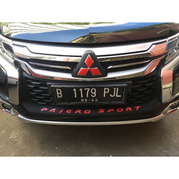 List Grill Bawah Pajero 2016 keatas