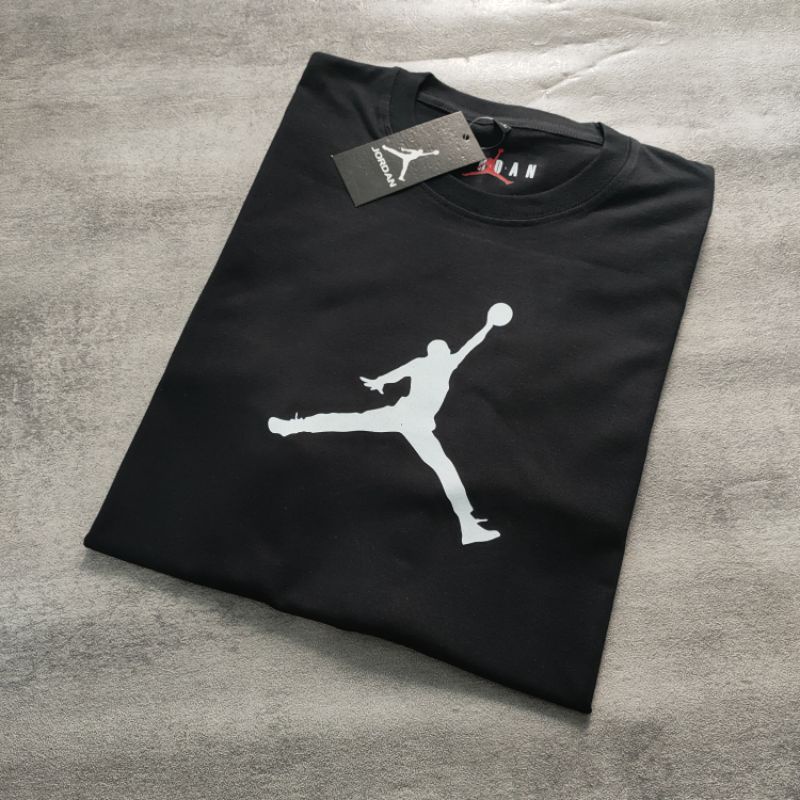 kaos Air jordan t shirt logo simpel / kaos jordan / kaos pria jordan