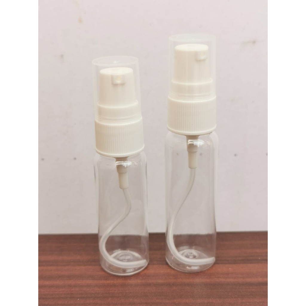 Botol PUMP TREATMENT PET 20 ml 20ml dan 30 ml 30ml Bening Clear Transparan