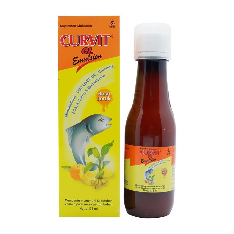 CURVIT PLUS / CURVIT CL / VITAMIN NAFSU MAKAN ANAK / dr richardh lee