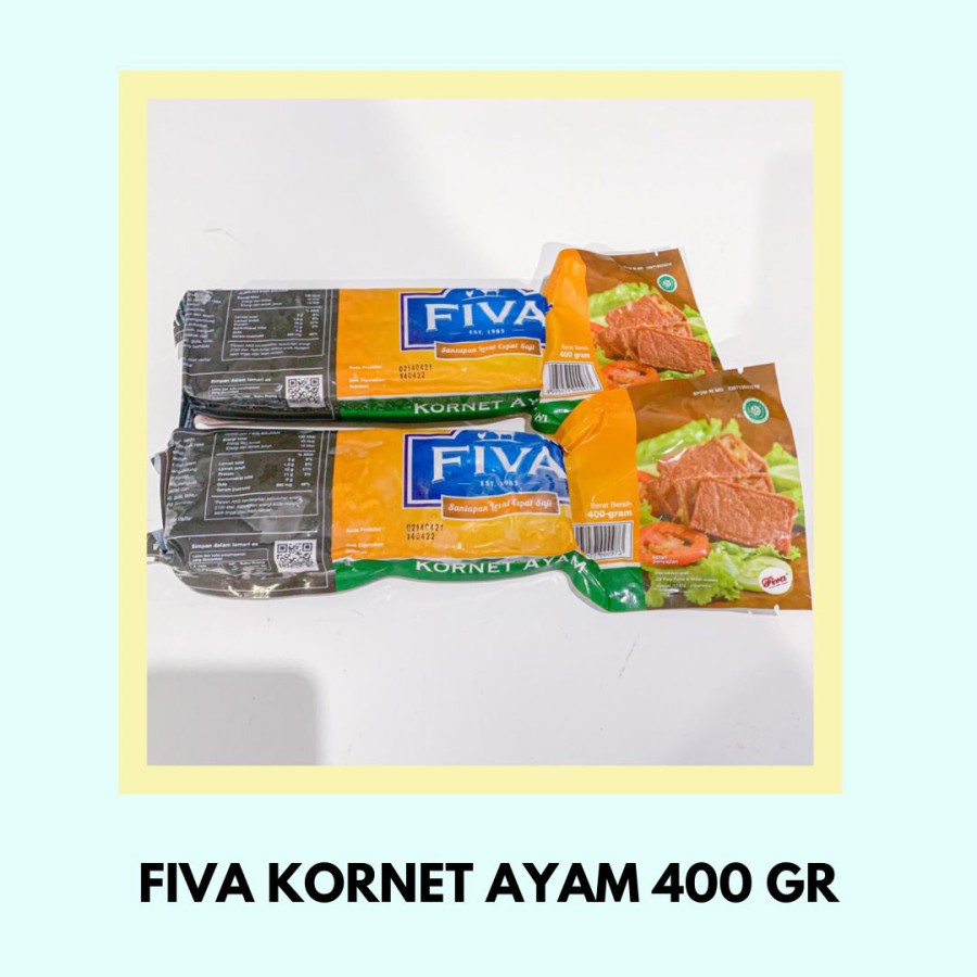 

Kornet Ayam 400 gr, Produk Fiva