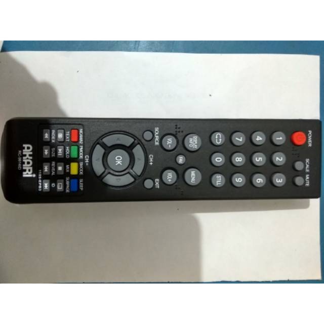 REMOTE REMOT TV LCD LED AKARI RC9914ID MULTI UNIVERSAL