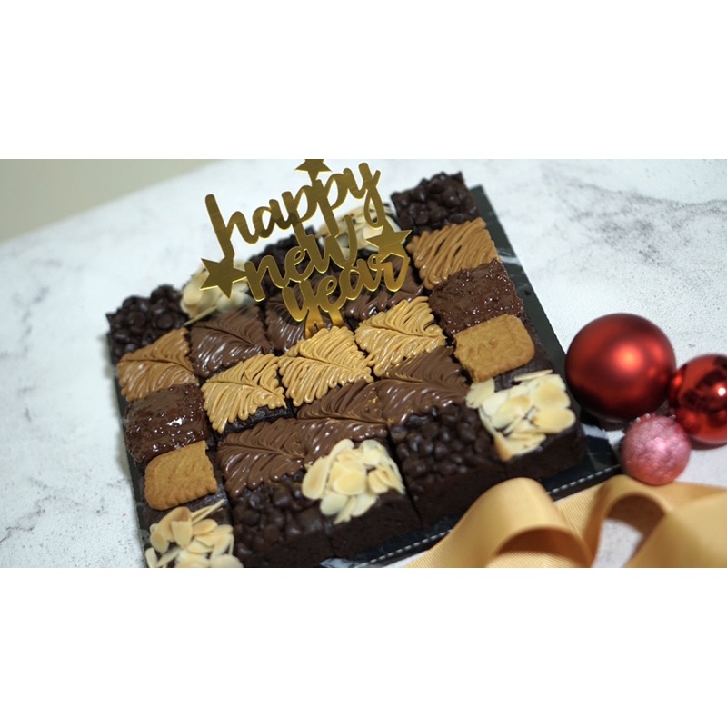 MYX Cuisine. MYX Brownies. Birthday Cake. Kue Ulang Tahun Balikpapan