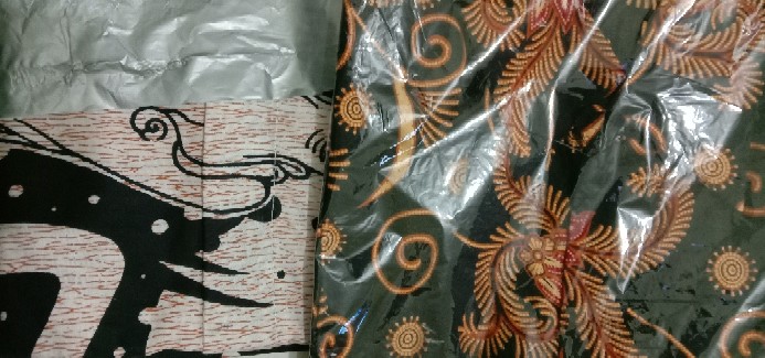 Promo Batik Hrb026 Kenongo Hem Pendek Padi Pekalongan M L Xl Batik Pria Murah Modern Grosir Hm