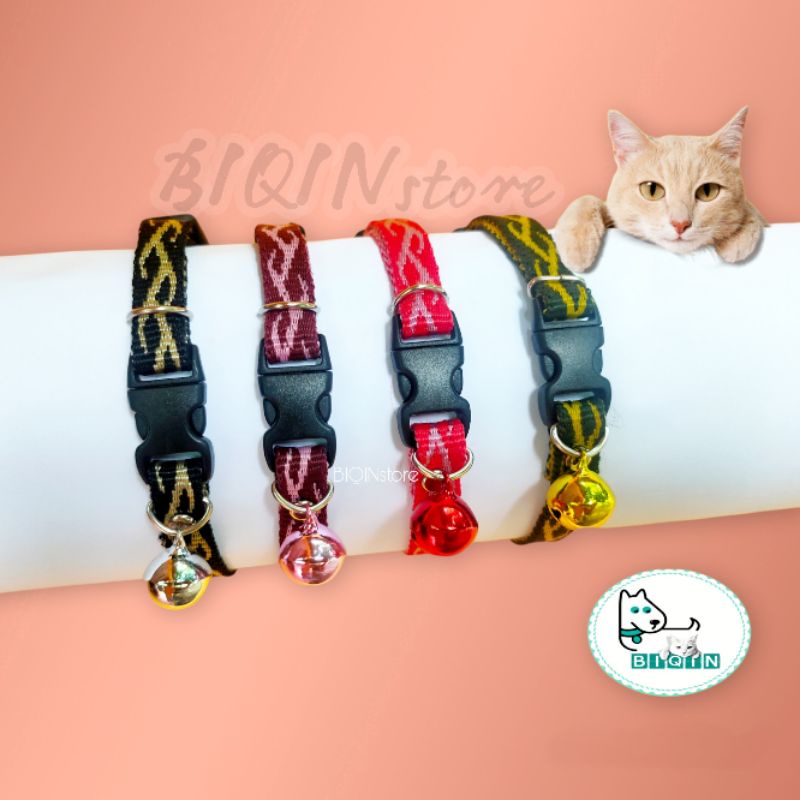 Kalung Kucing Motif Akar 14mm