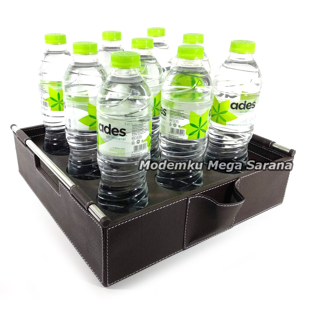 Tempat Tatakan Air Mineral Botol 600ml Vinyl - 9 Lubang