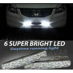 lampu drl 6led mobil drl led