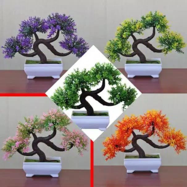 GK BUNGA NAGA BONSAI TANAMAN HIAS MEJA RUANG TAMU KAMAR ARTIFICIAL ART