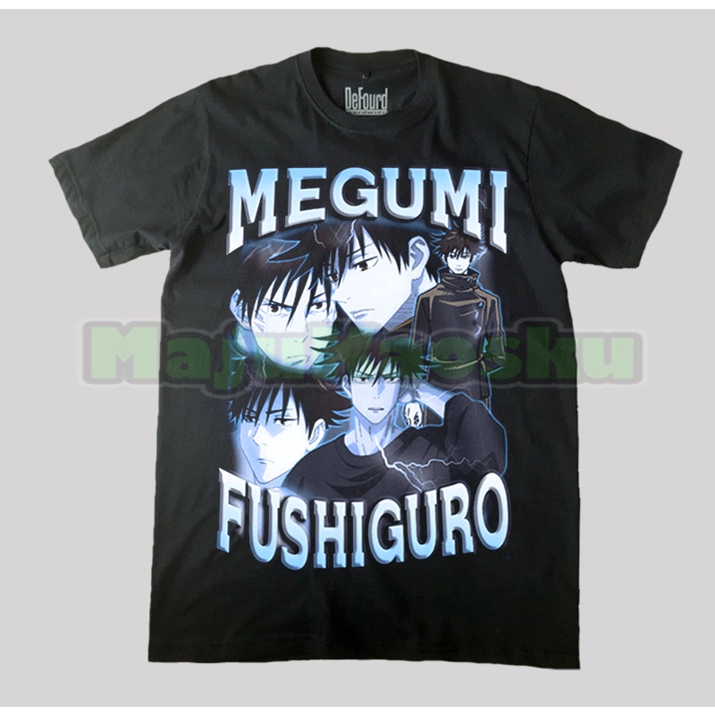 Kaos MEGUMI FUSHIGURO, Kaos ANIME Tee Shirt