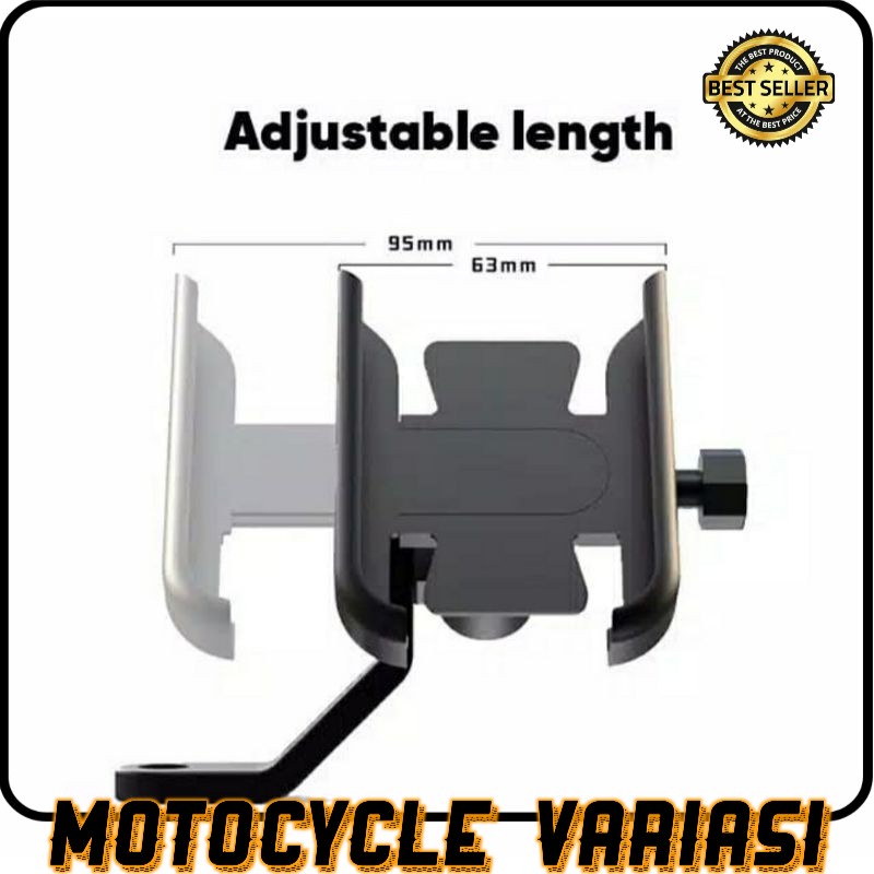 Holder hp gps anti slip nmax aerox lexi freego vario mio beat universal