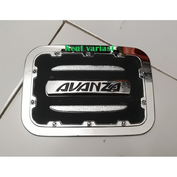 tank cover all new Avanza hitam list chrome