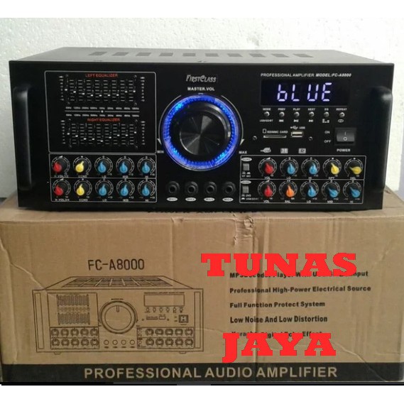 AMPLFIER KARAOKE PROSESOR, EQUALIZER COMPLETE FCA 8000