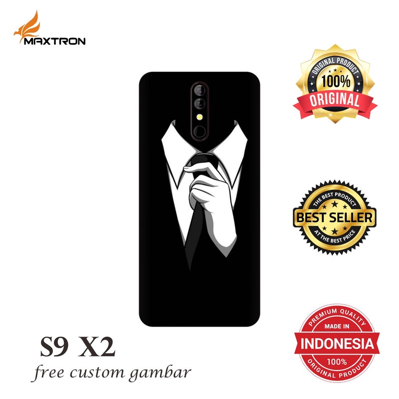 GARSKIN/STICKER HANDPHONE MAXTRON S9 X2 CUSTOM