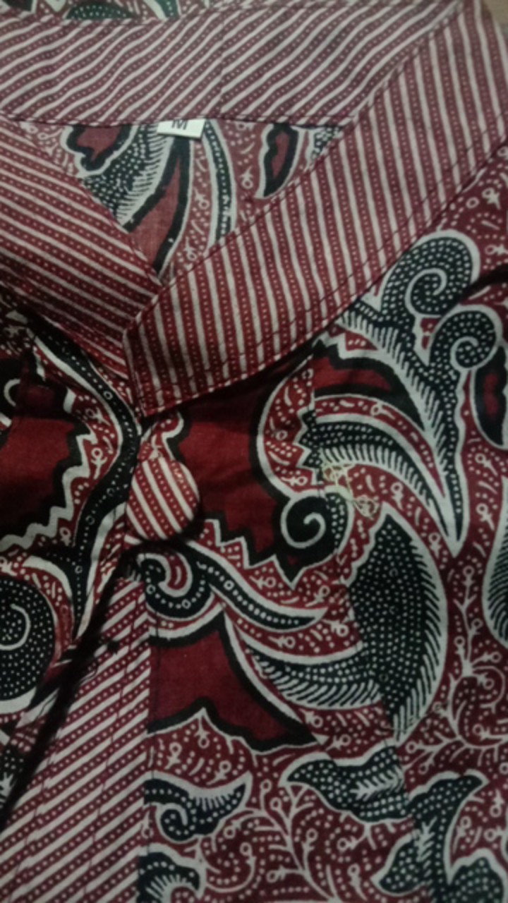 Blus Cardi Lawasan Baju Batik Wanita Anggun Kerja