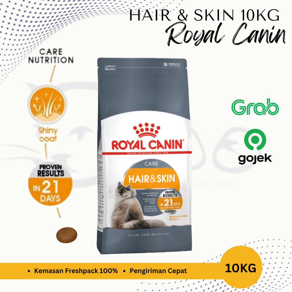 GOJEK MAKANAN KUCING ROYAL CANIN HAIR AND SKIN CARE 10KG 10 KG CATFOOD CAT FOOD