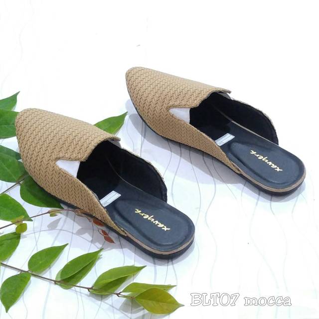 OBRAL CUCI GUDANG BORNEO SLIP SANDAL BAHAN KANVAS TEBAL BLT07 dan RZ49