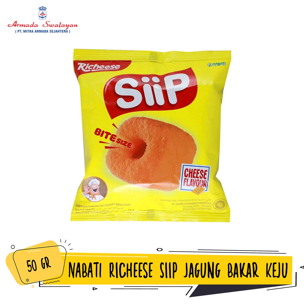 

NABATI Richeese Siip Jagung Bakar Keju 50g