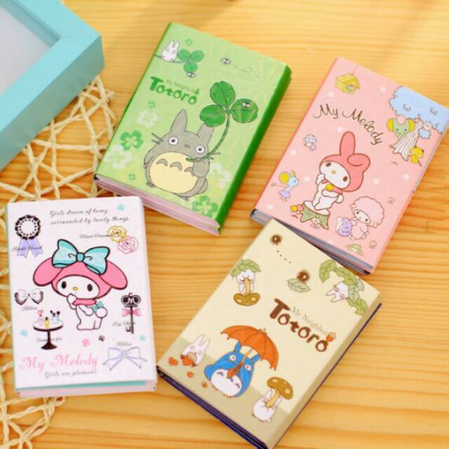 

Stick Note / Memo Melody Dan Totoro Lipat 6