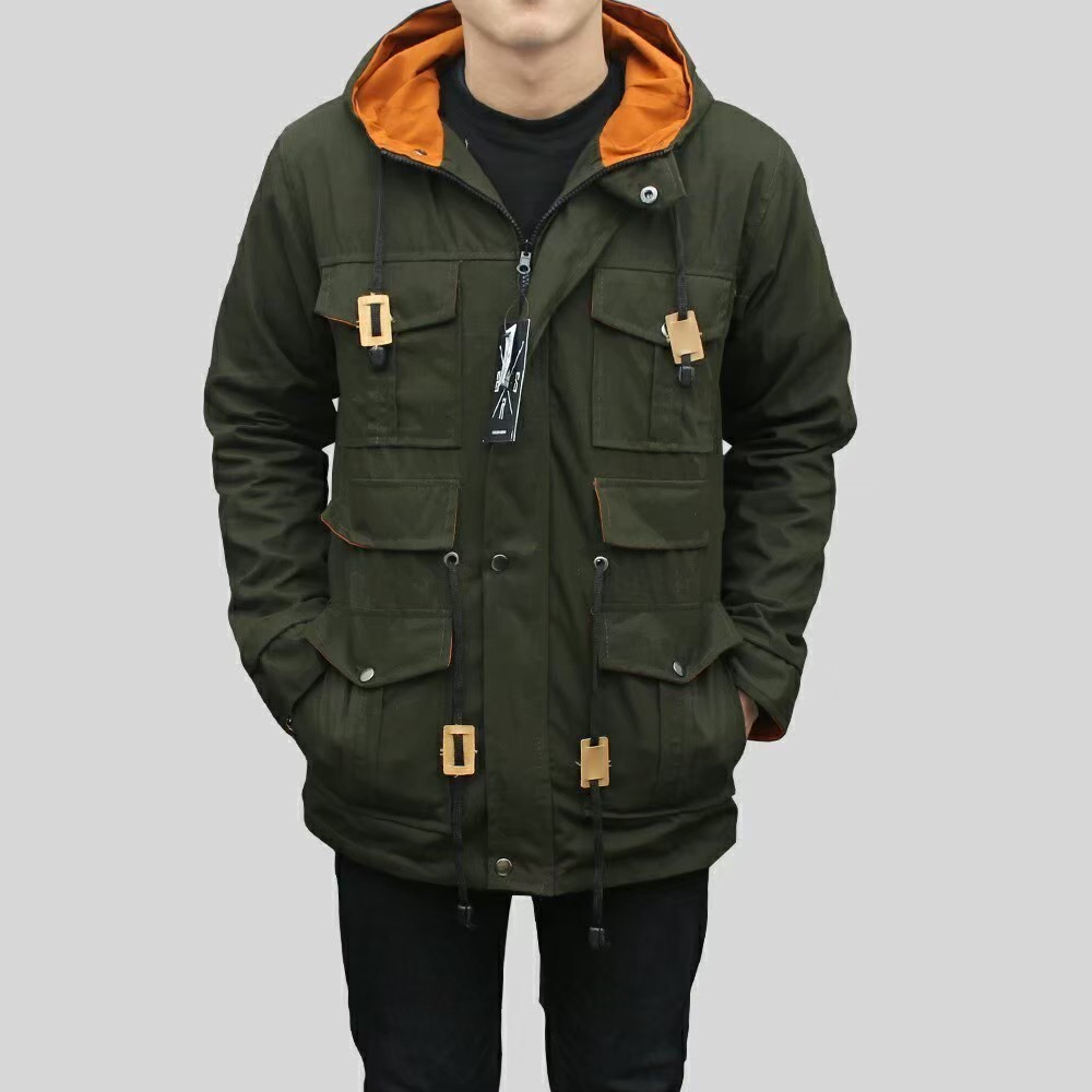 Jaket Parka Pria Suede / Jaket Parka Suede Premium / Jaket Parka Pria Big Size M - 3XL