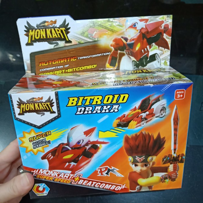 Mainan Robot Monkart Bitroid Draka