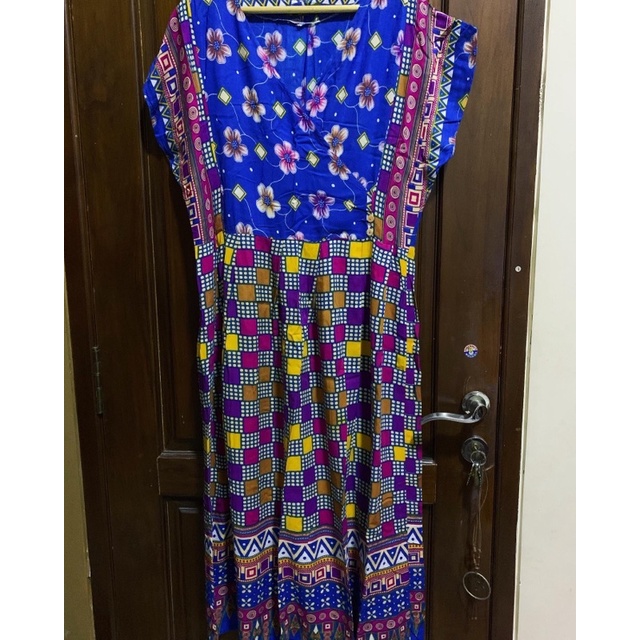 daster kencana ungu Pl