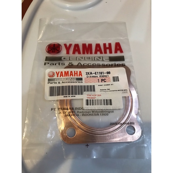 pack kop tembaga yamaha fizr original