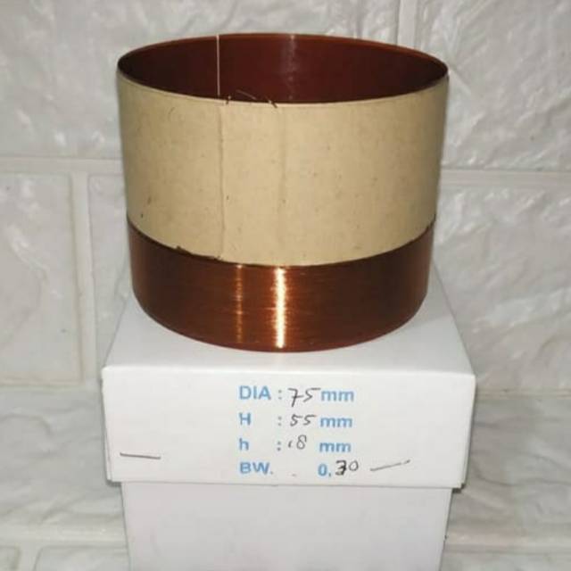Spul voice coil speaker 75mm
