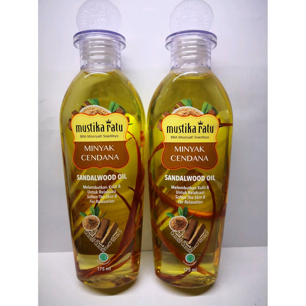 Mustika Ratu Minyak Cendana 175ml Shopee Indonesia