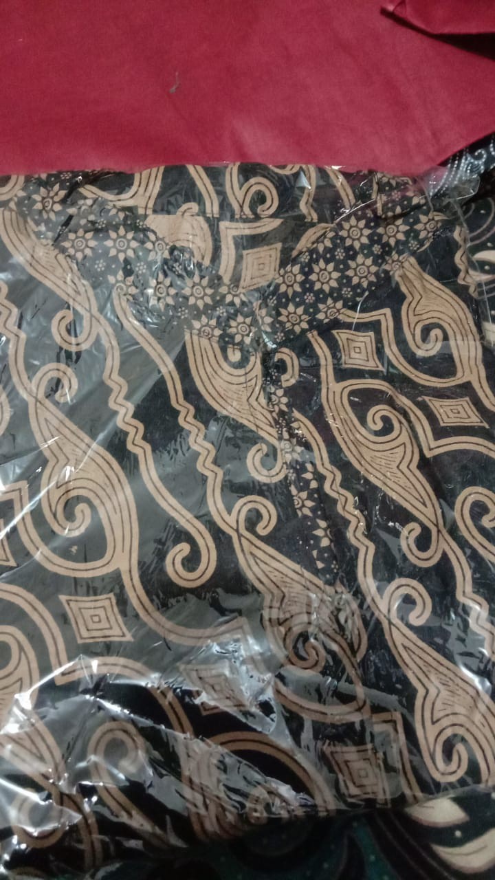 Batik Gamis Modang Jumbo - Gamis  Kekiinia Batik Terbaru