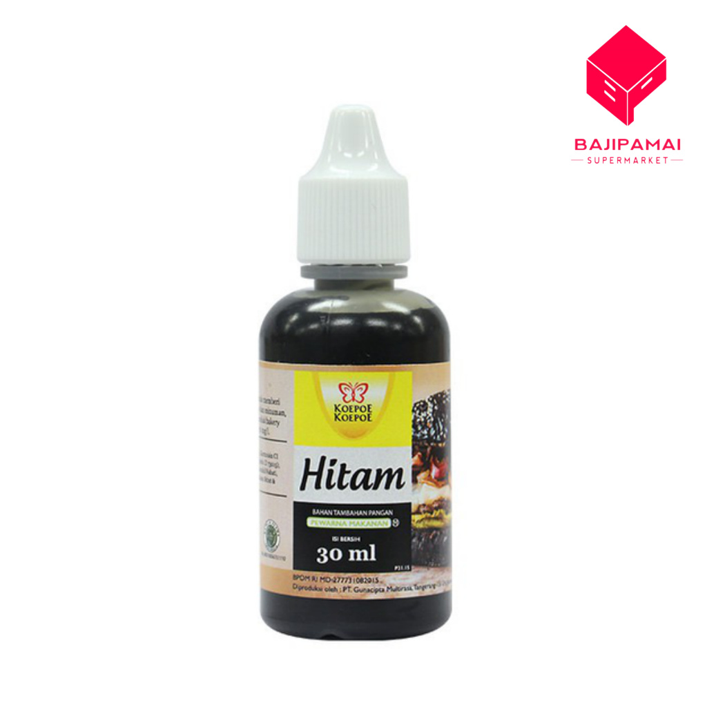 

KOEPOE KOEPOE PEWARNA MAKANAN HITAM 30ML