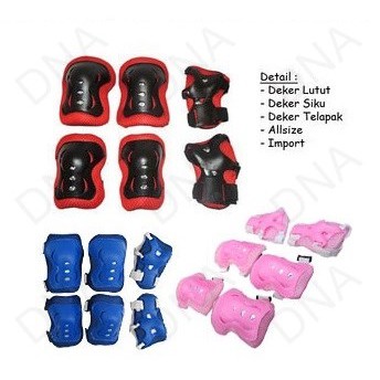 Standard Protector Set POWER SUPERB / Deker Sepatu Roda - ORIGINAL