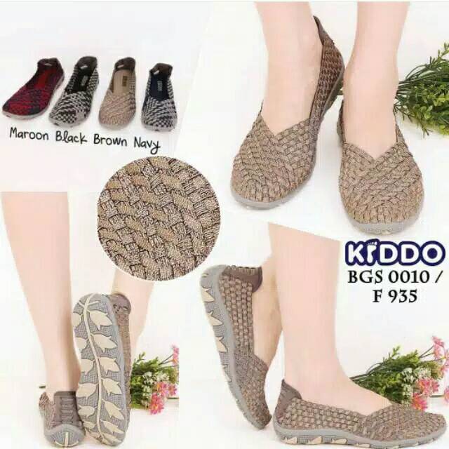 Sepatu Rajut KIDDO 935 Flatshoes