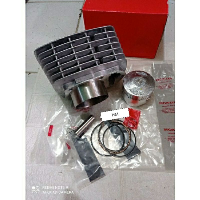 0Blok Seher Assy piston set Honda Tiger 200cc Kualitas Ori