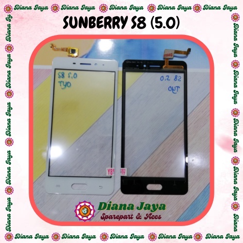Touchscreen Sunberry S8 / 5 Inc