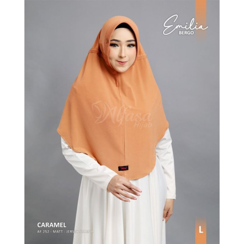 Alfasa Hijab Bergo Emilia L Jilbab