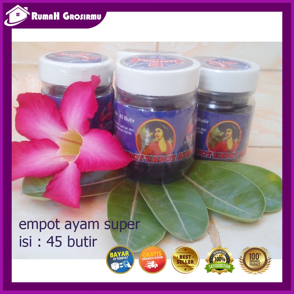EMPOT-EMPOT AYAM, EMPOT AYAM, MPOT AYAM, EMPOT EMPOTAN, JAMU MADURA (JAMU PELINTIRAN) PREMIUM QUALIT