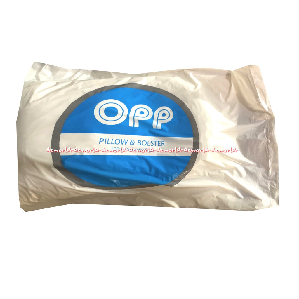 Opp Pillow &amp; Bolster Polyister Fiber Bantal Guling 1set Putih Bantalguling Putih Krisbow O.P.P