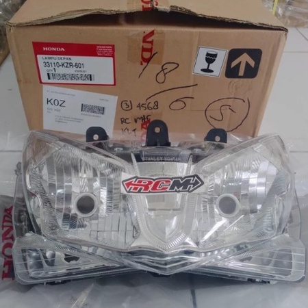 REFLEKTOR LAMPU DEPAN UTAMA HEADLAMP VARIO 125 FI NON LED LAMA OLD MODEL BOHLAM ORI 33110-KZR-601