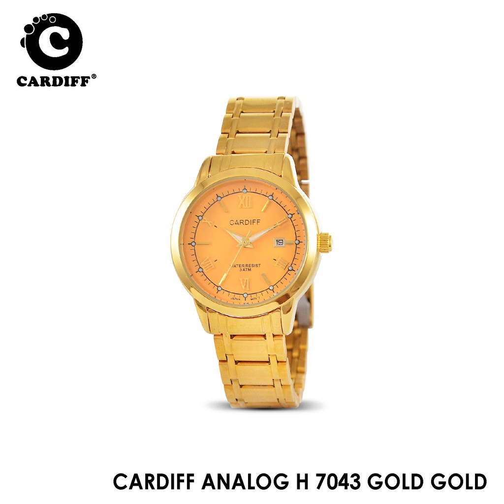 Cardiff Analog H 7043 Jam Tangan Kasual & Couple
