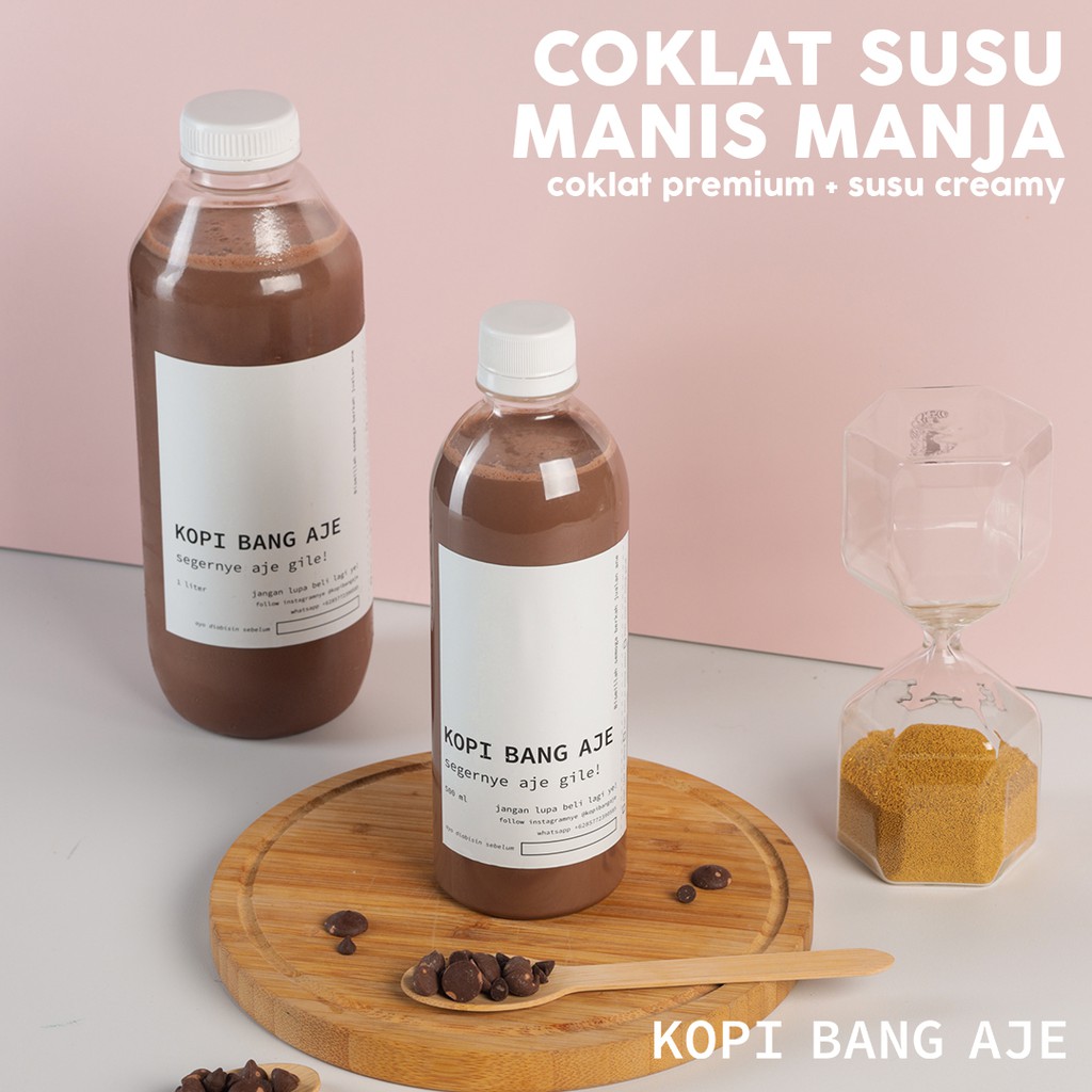 

KOPI BANG AJE - COKLAT SUSU MANIS MANJA 500ml