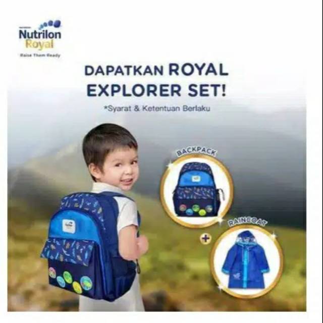 Tas Nutrilon Royal+jas hujan
