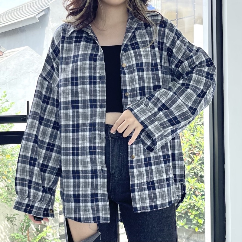 TARTAN FLANEL SHIRT KEMEJA KOTAK / devilknitwear devilknit_id-MORA